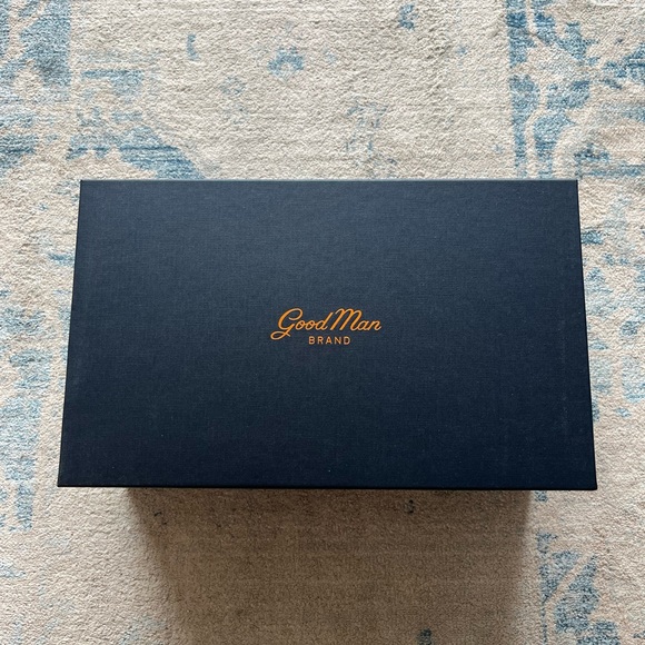 Good Man Brand Legend London Sneaker Pebble Leather Dark Vachetta / White 14 - Picture 10 of 10